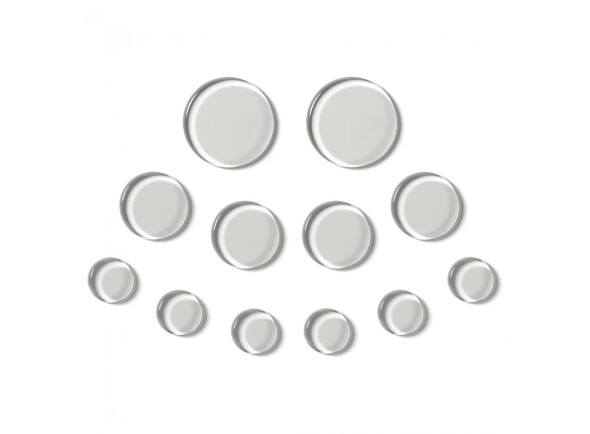 SlapKlatz Gel Pads 12-piece Box clear SlapKlatz Gel Pads 12-piece Box clear